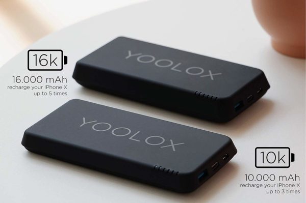 Caricabatterie Portatile Wireless – 10000 mAh yoolox
