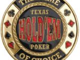 Card Protector Texas Hold'Em Poker