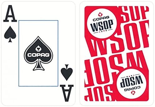 Carte da Gioco Copag WSOP - Dorso Rosso