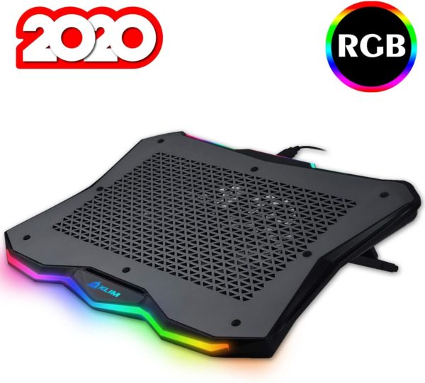 KLIM™ Rainbow Base di Raffreddamento RGB per PC Portatili da 11" a 17"