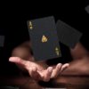 SolarMatrix Carte da Poker Impermeabile - Nero