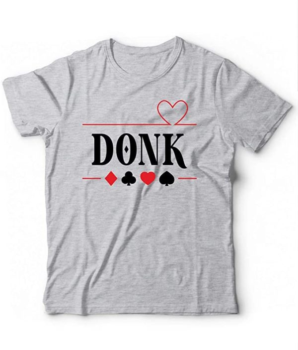 T-Shirt Donk Poker - Grigio