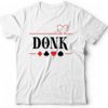 T-Shirt Donk Poker - Bianco